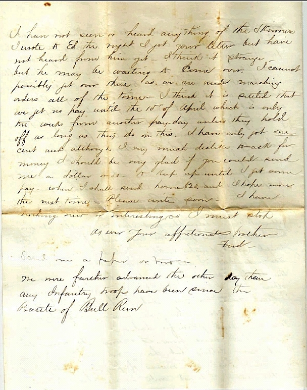 bargar civil war letter